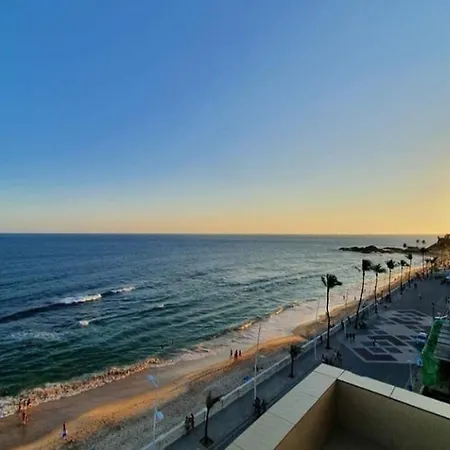 Belissimo Flat Direto Na Praia Da Barra - Flat Beira Mar No Circuito Do Carnaval Salvador Exterior photo